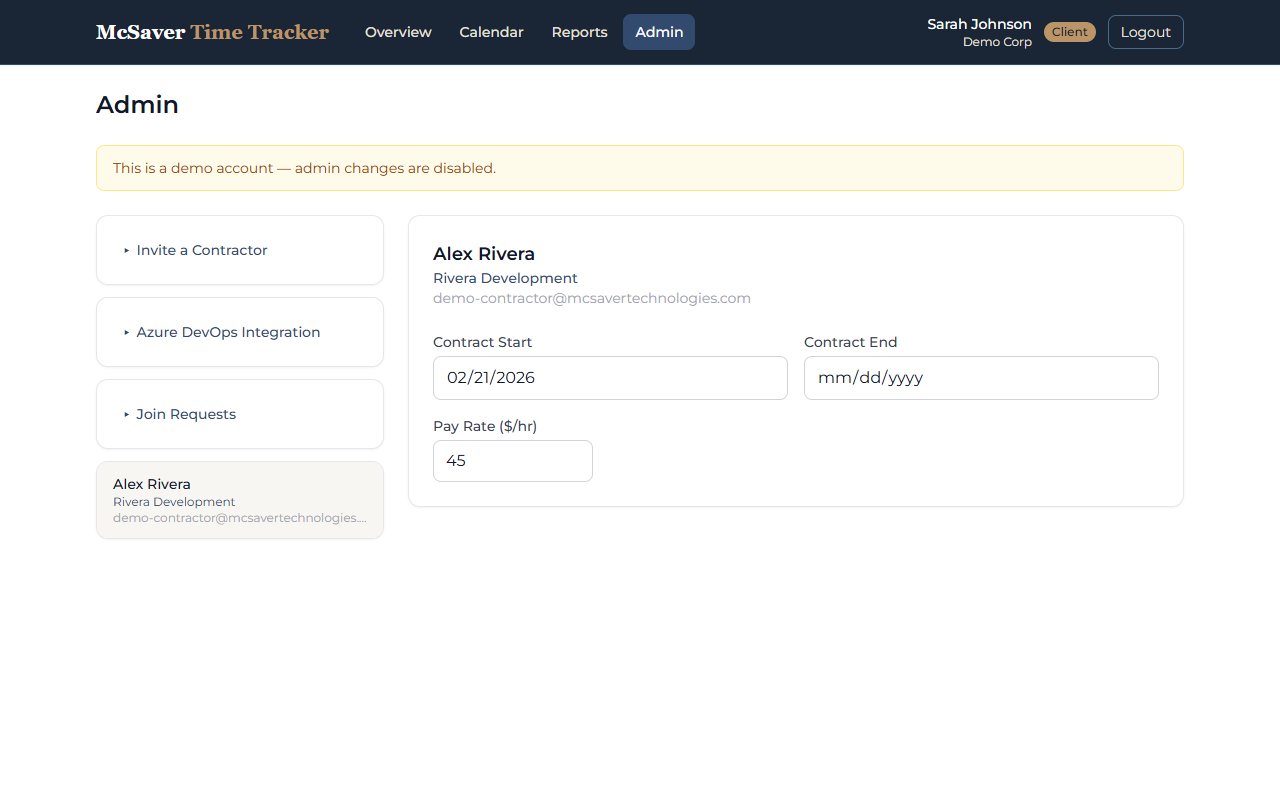 Client portal